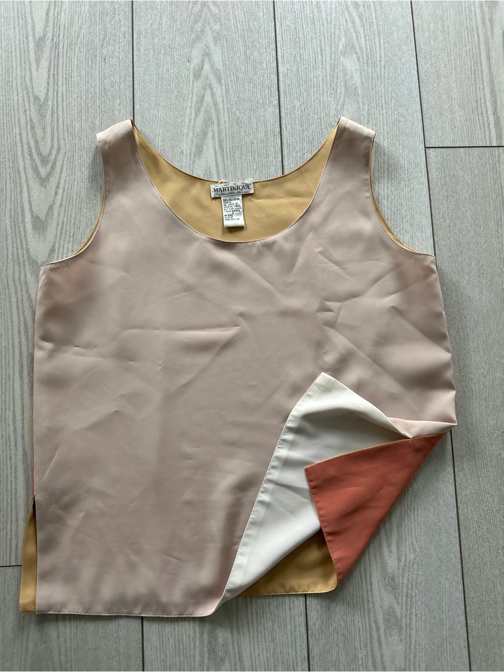Sleeveless Colorful Top Small